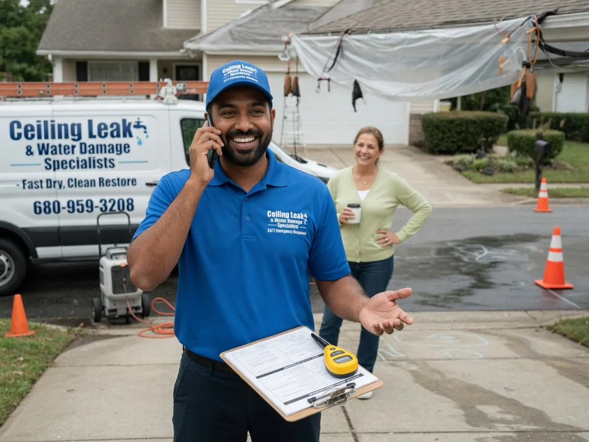 Ceiling Leak Cleanup Deering, MO FAQs